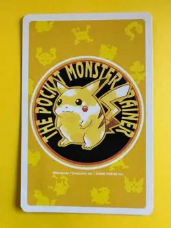 Pinsir pokemon Playing Poker Card Yellow Pikachu Nintendo Japanese - Image 4