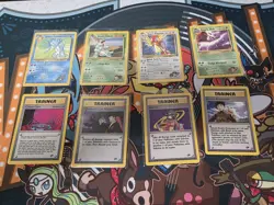 VINTAGE Pokemon Gym Challenge 84 Card Lot 8 Rares 76 Common Uncommon No DUPES - Image 1