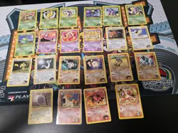 VINTAGE Pokemon Gym Challenge 84 Card Lot 8 Rares 76 Common Uncommon No DUPES - Image 2