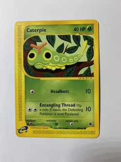 CATERPIE - Expedition Set - 96/165 - Pokemon e-Card Series - 2002 - LP-MP - Image 1
