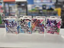 Set of 4 - Gundam Card Game: English Starter Deck ST01, ST02, ST03, ST04 - Image 1