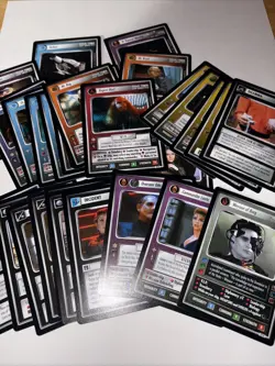 Star Trek Mirror Mirror CCG Lot Of 29 Rare Cards - Image 1