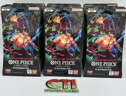 ONE PIECE CARD GAME WINGS OF THE CAPTAIN OP6 SLEEVED BOOSTER PACK X 50 LOT OF 50 - Image 1