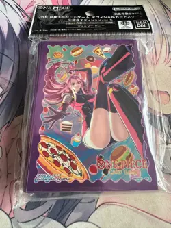 BANDAI ONE PIECE CARD GAME - Card Sleeve Protector Premium Bonney 70 pcs - Image 1