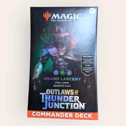 Magic the Gathering: Outlaws of Thunder Junction GRAND LARCENY Commander Deck - Image 1
