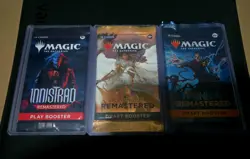 Magic the Gathering Booster Pack x 18 -Innistrad, Ravnica, Dominaria- Remastered - Image 2