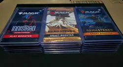 Magic the Gathering Booster Pack x 18 -Innistrad, Ravnica, Dominaria- Remastered - Image 3