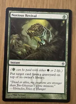 MTG Noxious Revival New Phyrexia Regular LP - Image 1