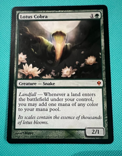 Lotus Cobra - Zendikar - MTG - Magic the Gathering - Image 1