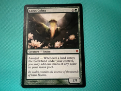 Lotus Cobra - Zendikar - MTG - Magic the Gathering - Image 2