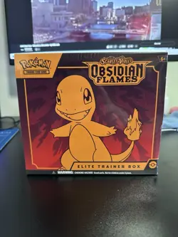 Pokemon Scarlet & Violet Obsidian Flames Elite Trainer Box 820650853913 - Image 1