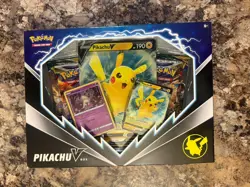 Pokemon TCG: Pikachu V Box First Print Run. 2 Evolving Skies & 2 Brilliant Stars 820650851179 - Image 1