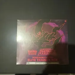 Pokemon Astral Radiance Pokemon Center Exclusive Elite Trainer Box Sealed ETB - Image 1