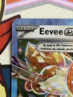 Play! Pokemon Prize Pack Series 7 Prismatic Evolutions 075/131 Eevee ex - Image 2