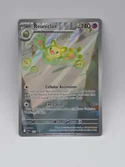 Reuniclus 212 SVP Pokemon TCG Scarlet & Violet Black Bolt Tech Sticker Promo - Image 1