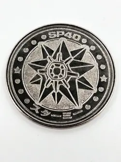 Starmie Pokemon Battle Coin Silver Japanese Very Rare Nintendo Collection - Image 1