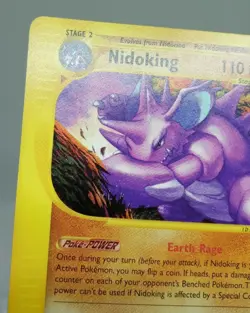 Pokemon Nidoking 24/147 Aquapolis Rare NM Non Holo Rare WoTc - FREE SHIPPING - Image 4