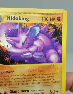 Pokemon Nidoking 24/147 Aquapolis Rare NM Non Holo Rare WoTc - FREE SHIPPING - Image 5