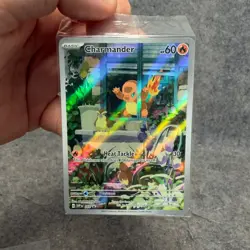 Charmander Scarlet & Violet Illustration Rare Promo SVP044 Pokemon Near Mint - Image 1