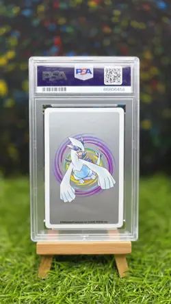Mankey PSA 10 Pokemon 5 of Clubs Silver Poker Set #057 GEM MINT - Image 2