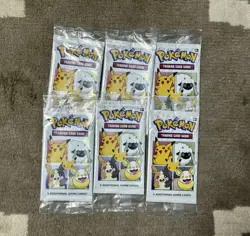Pokemon TCG General Mills Cereal Booster Pack 25th Anniversary Edition (6 packs) - Image 1