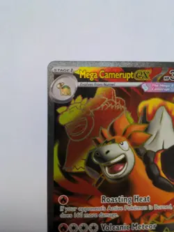 Mega Camerupt ex 156/132 Full Art Mega Evolutions Pokemon 2025 Near Mint - Image 2