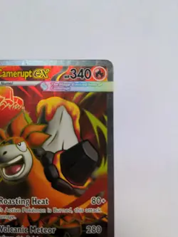 Mega Camerupt ex 156/132 Full Art Mega Evolutions Pokemon 2025 Near Mint - Image 3