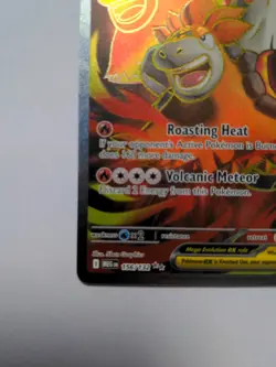 Mega Camerupt ex 156/132 Full Art Mega Evolutions Pokemon 2025 Near Mint - Image 5