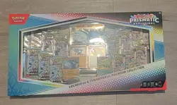 Pokemon Prismatic Evolutions Lucario EX and Tyranitar EX Premium Collection - Image 1