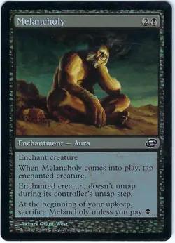 FOIL Melancholy Planar Chaos Common - MTG Magic the Gathering Card - Image 1