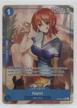 2024 One Piece Card Game: Emperors in the New World OP09 R (Alt Art) Nami - Image 1