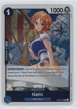 2024 One Piece Card Game: Emperors in the New World OP09 R Nami #OP09-050 - Image 1