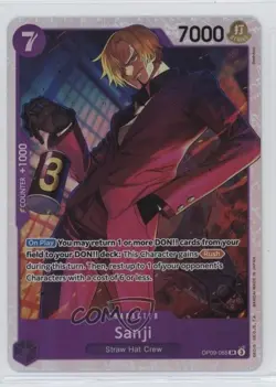2024 One Piece Card Game: Emperors in the New World OP09 SR Sanji #OP09-065 - Image 1
