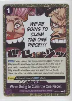 2024 One Piece Card Game: 500 Years in The Future OP07 #OP07-077 - Image 1