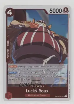 2024 One Piece Card Game: Emperors in the New World OP09 R Lucky Roux #OP09-015 - Image 1