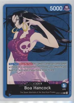 2024 One Piece Card Game: 500 Years in The Future OP07 L Boa Hancock #OP07-038 - Image 1
