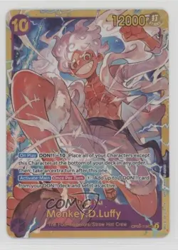 2023 One Piece Card Game: Awakening of the New Era OP05 SEC Monkey D Luffy - Image 1