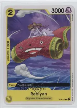 2023 One Piece Card Game: Kingdoms of Intrigue OP04 Rabiyan #OP04-113 - Image 1