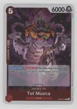 2023 One Piece Card Game: Wings of Captain OP06 R Tot Musica #OP06-011 - Image 1