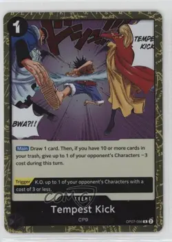 2024 One Piece Card Game: 500 Years in The Future OP07 Tempest Kick #OP07-096 - Image 1