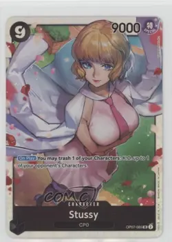 2024 One Piece Card Game: 500 Years in The Future OP07 SR Stussy #OP07-085 - Image 1