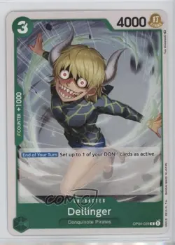 2023 One Piece Card Game: Kingdoms of Intrigue OP04 Dellinger #OP04-029 - Image 1