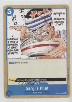 2023 One Piece Card Game: Pillars of Strength OP03 Sanji's Pilaf #OP03-056 - Image 1