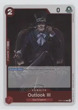 2024 One Piece Card Game: 500 Years in The Future OP07 Outlook III #OP07-003 - Image 1