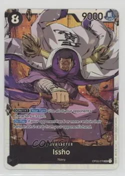 2023 One Piece Card Game: Pillars of Strength OP03 SR Issho #OP03-078 - Image 1