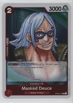 2022 One Piece Card Game: Paramount War OP02 R Deuce #OP02-017 - Image 1