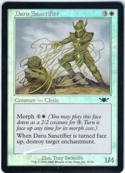 FOIL Daru Sanctifier Legions Common - MTG Magic the Gathering Card - Image 1