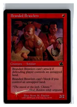 FOIL Branded Brawlers Prophecy Common - MTG Magic the Gathering Card - Image 1