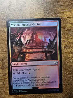 Vector, Imperial Capital #291 - Near Mint FOIL - Final Fantasy FIN - Magic MTG - Image 1
