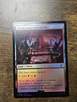 Vector, Imperial Capital #291 - Near Mint FOIL - Final Fantasy FIN - Magic MTG - Image 2